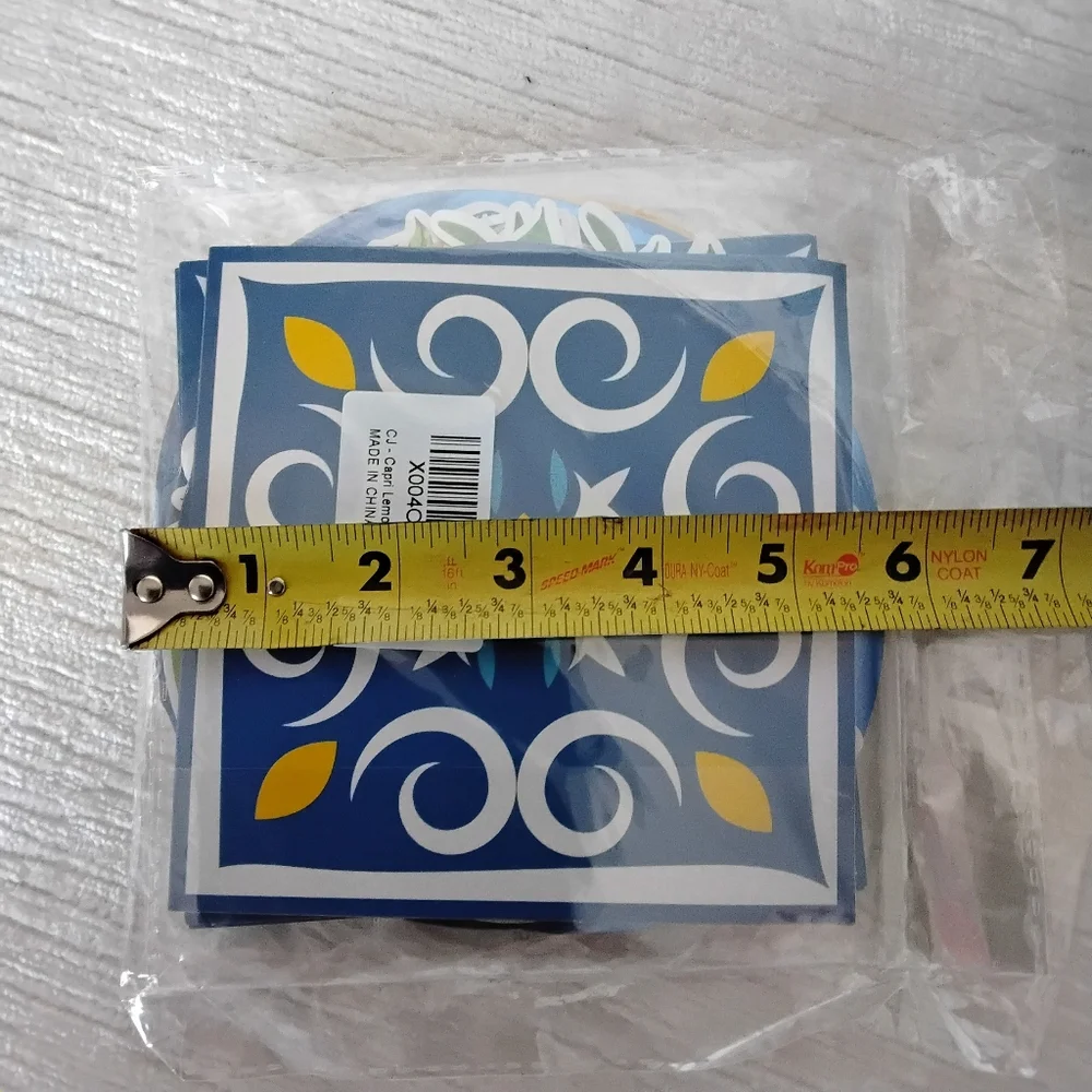 Hanging Decorations, Spring Summer Blue And Yellow Lemons